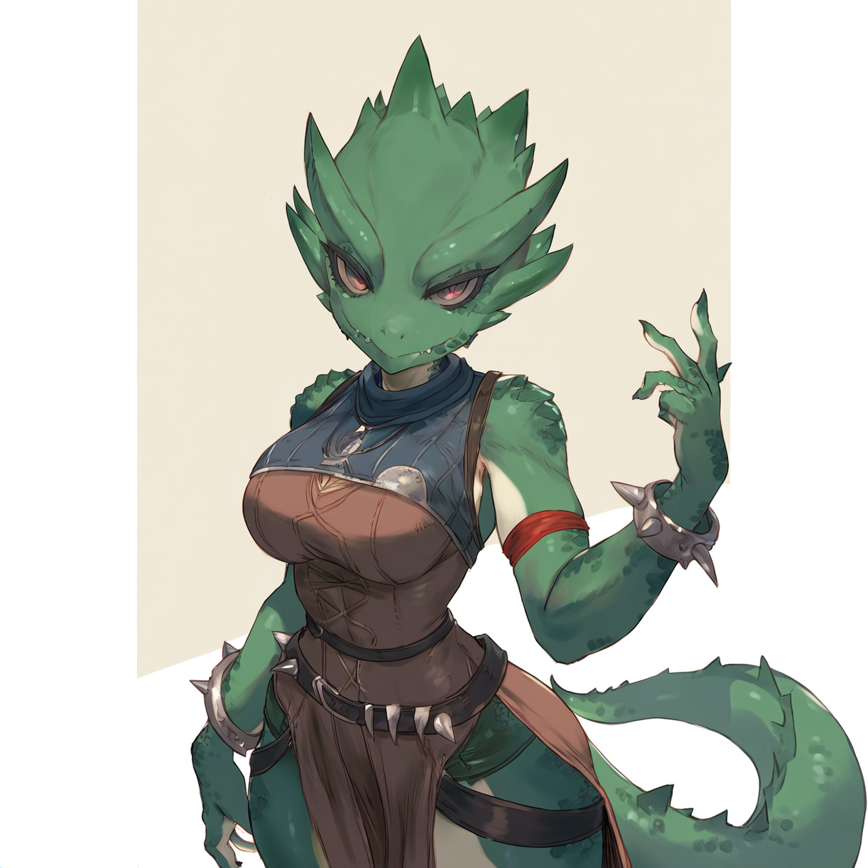 Anime Riding Lizard Lizard girl 6 by Veiels on DeviantArt