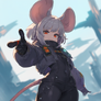 Solo Commission thumbnail - POINTING RAT