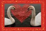 Two Young Swans - Valentine by steppeland