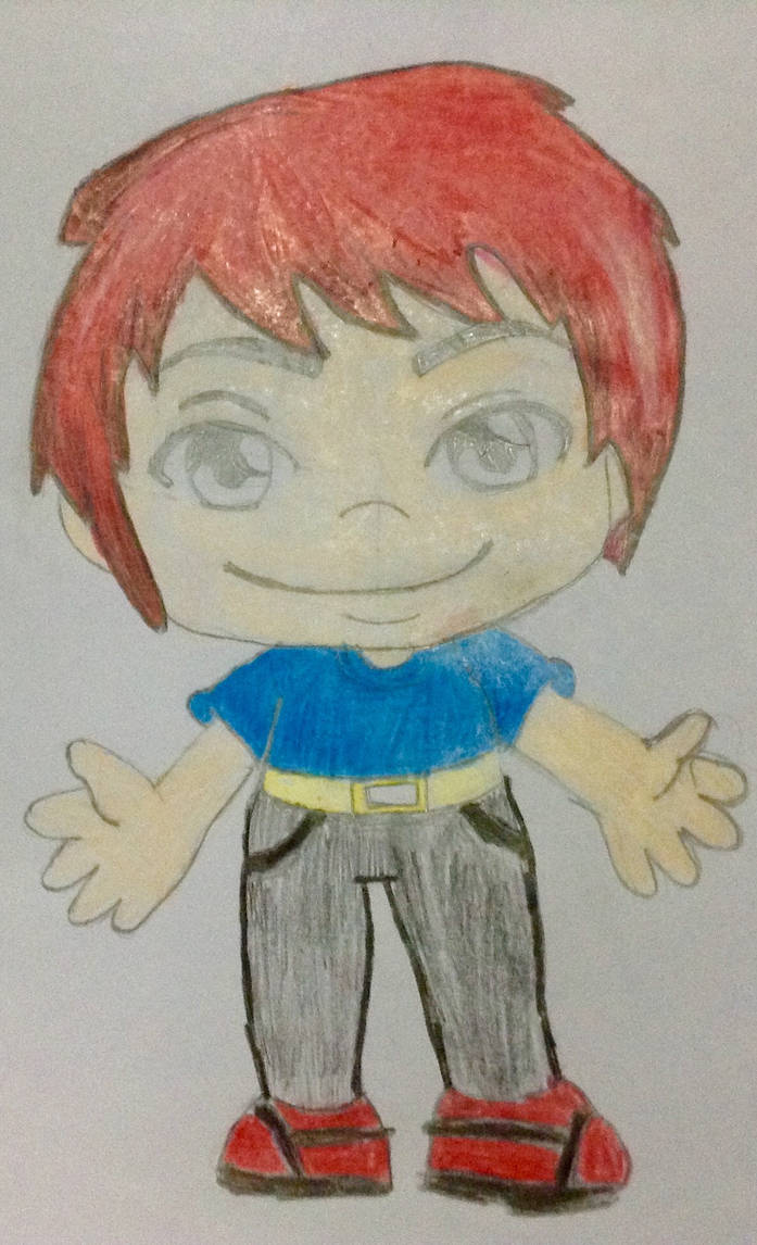 Red Haired chibi by AmazingMushroom on DeviantArt
