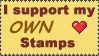 I support my stamps by RicktwStamps