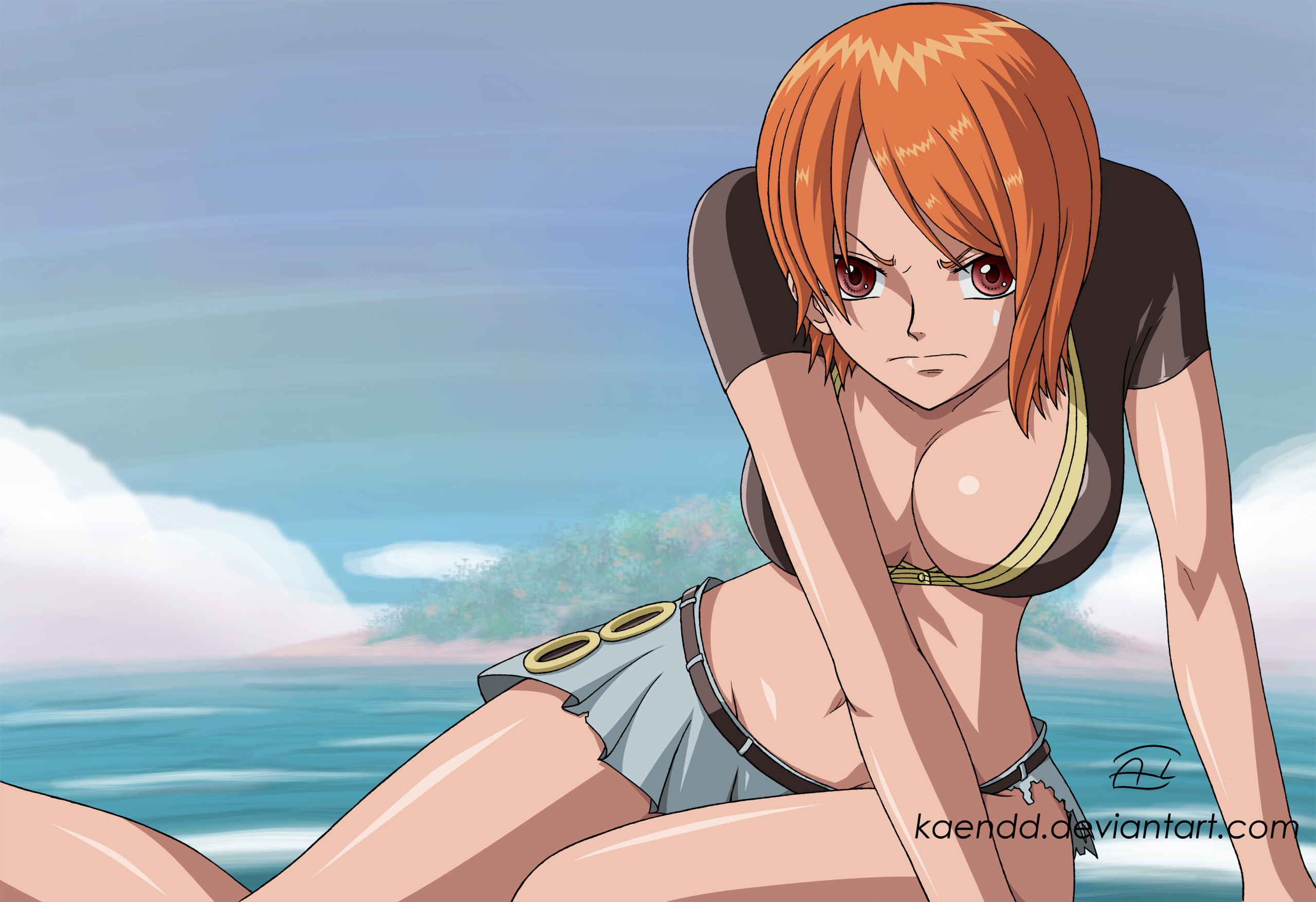 Nami Sexy Pics Sexy Nami - One Piece by KaenDD on DeviantArt