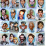 45 caricatures
