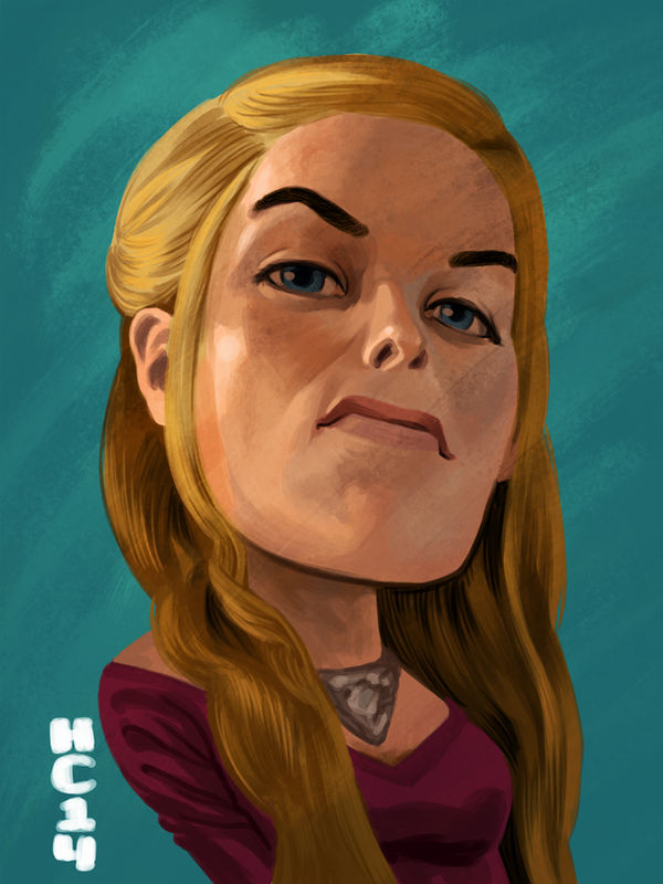Cersei Lannister by hamdiggy