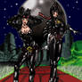 Bayonetta y Catwoman