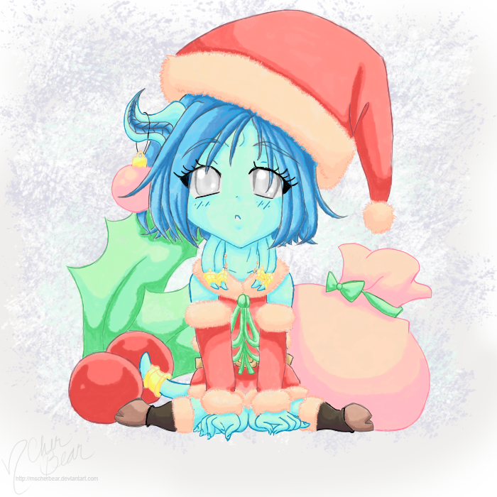 WoW: Christmas Kallista1 -color- by mscherbear