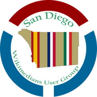 Random: San Diego Wikimedians User Group Logo