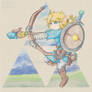 Zelda Breath of the Wild: Link -color-