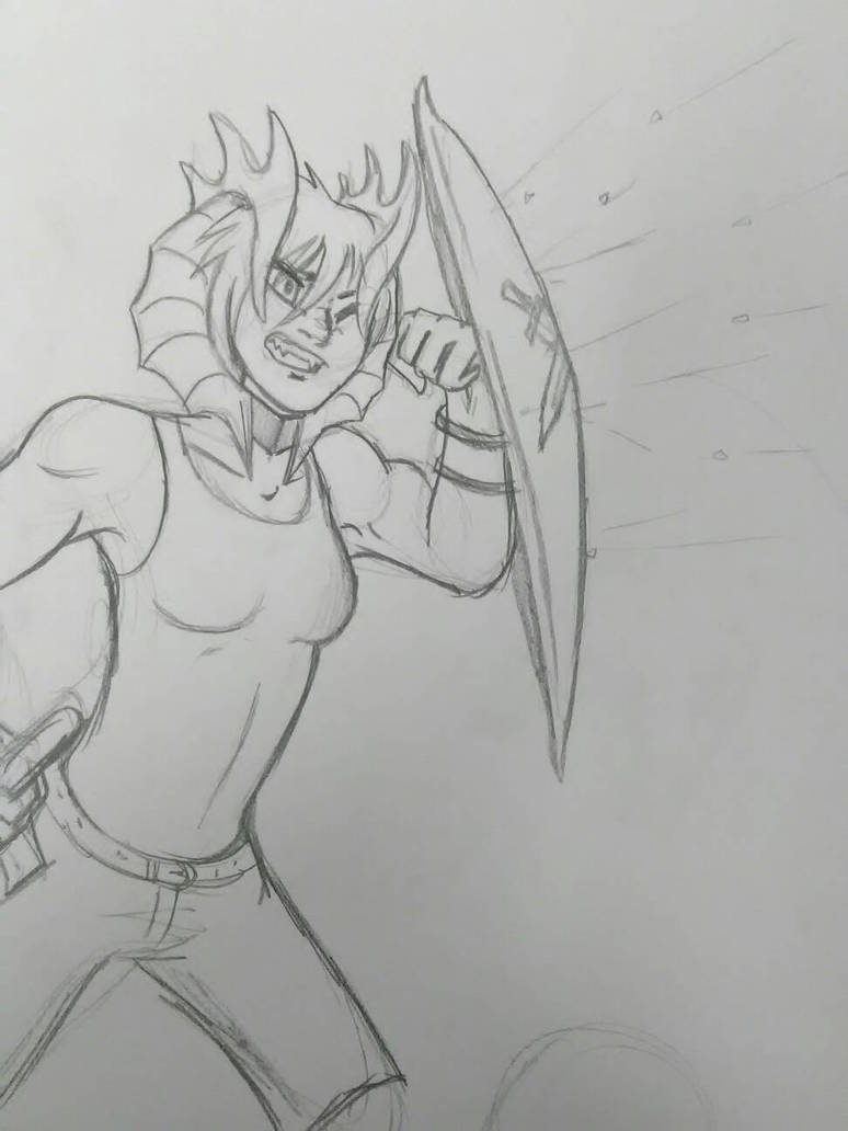 Deflection sketch by MadameMG on DeviantArt