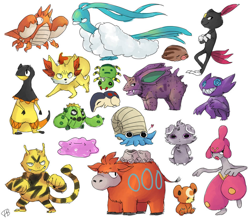 Pokemon dump by Kindlign on DeviantArt