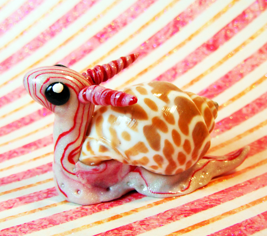 Baby CandyStripe Dragon Snail