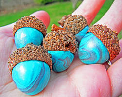 Turquoise Claycorns