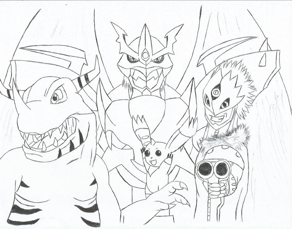 Deviantart Reference Digimon Digimon Return by kinec on DeviantArt