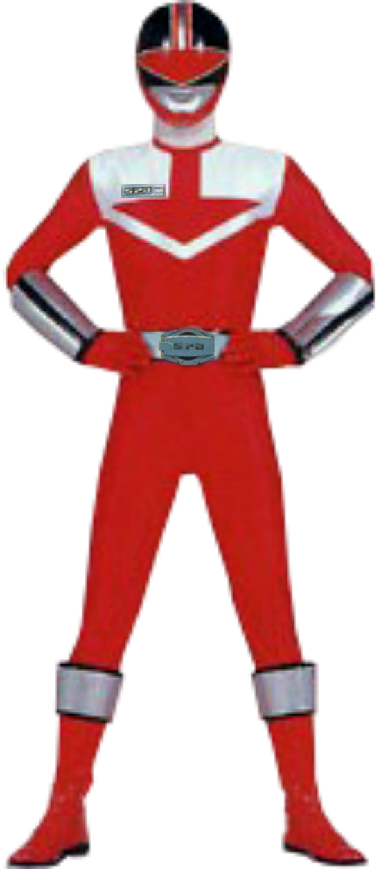 SPD Officer Tate Red Ranger V2 by UltraChaser on DeviantArt