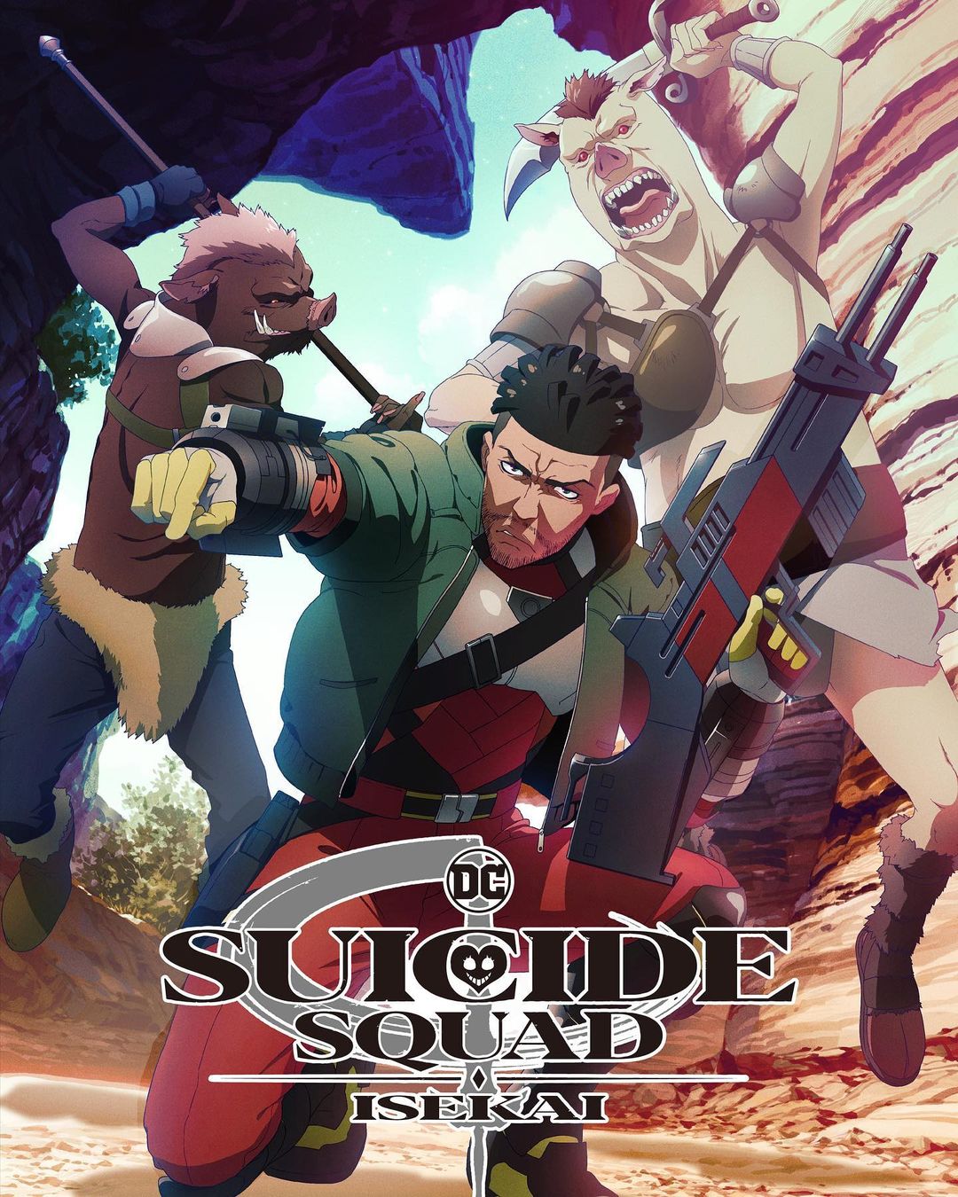 First Poster For The Team Members Of The Suicide Squad Isekai Anime Poster  Canvas - Binteez