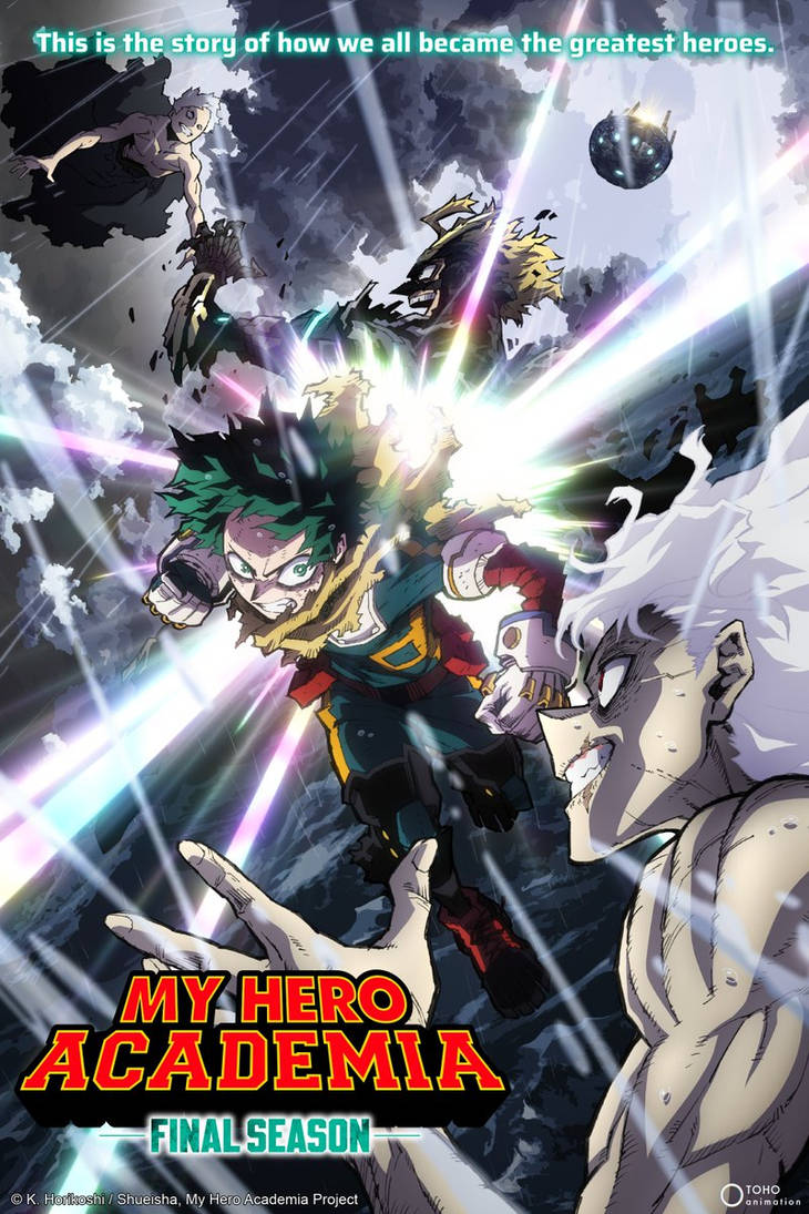 mha final season poster by angkashi on DeviantArt