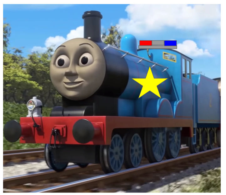 Edward The Police Engine by SimonStudio587 on DeviantArt