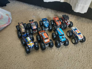 My Hot Wheels Monster Truck Collection