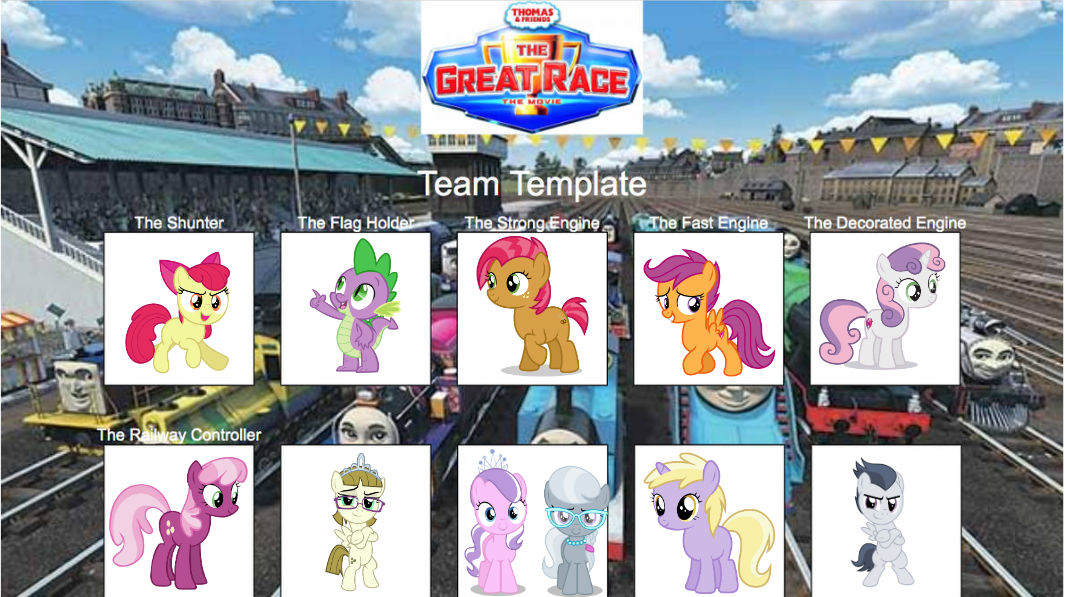 CMC Great Race Team Meme by SimonStudio587 on DeviantArt