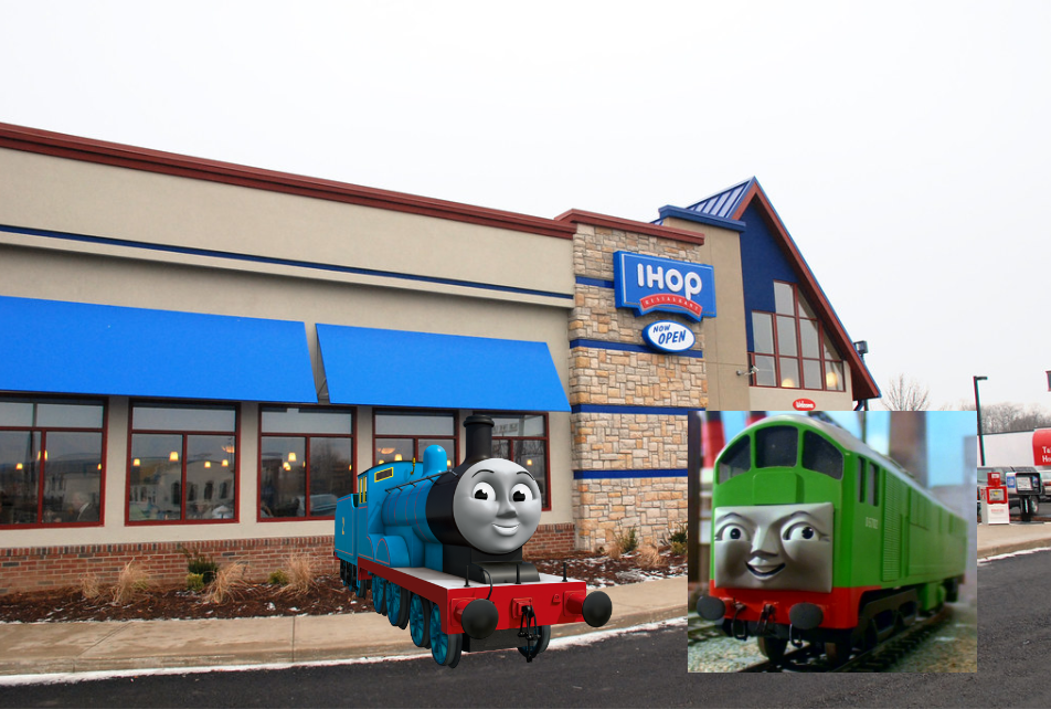 Boco Edward Edward and Boco at Ihop by SimonStudio587 on DeviantArt