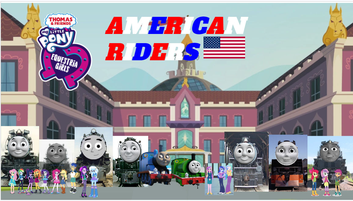 TTTE/MLP:EG American Riders poster by SimonStudio587 on DeviantArt