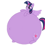 Inflated Twilight Sparkle Vector (V2)