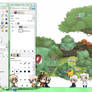 Screen shot of Shimeji