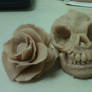 skull and rose raw