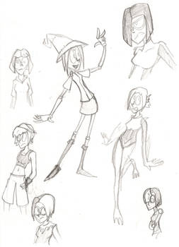 Girl Sketchdump