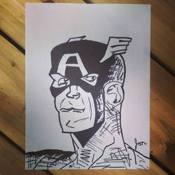 Captain America Portrait