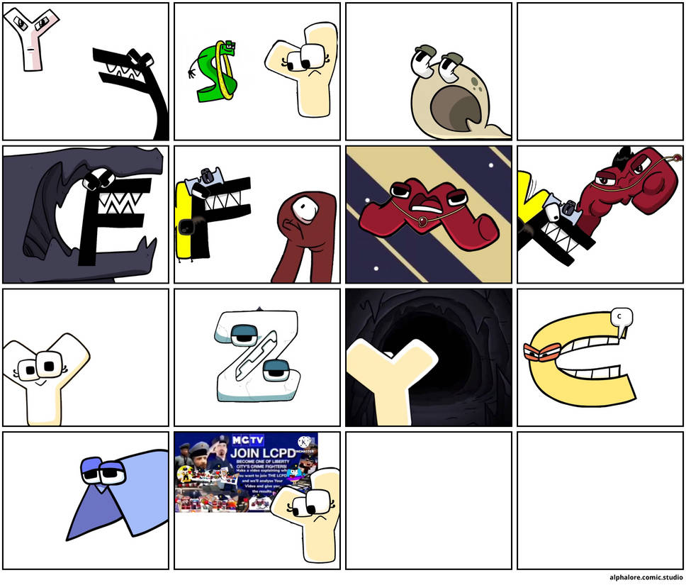 Alphabet lore comics 1 by agbug on DeviantArt
