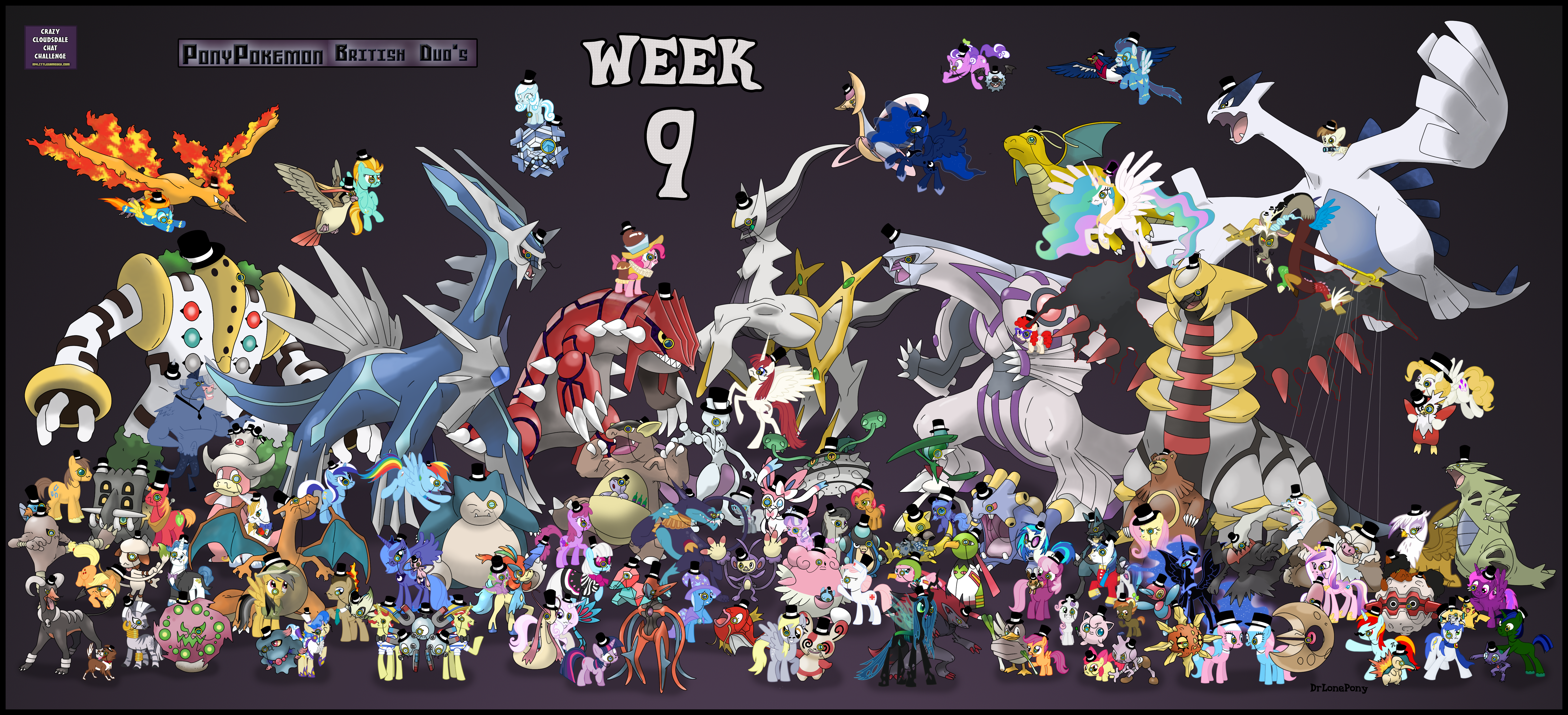 Week 9 Pony Pokemon Duos Go British