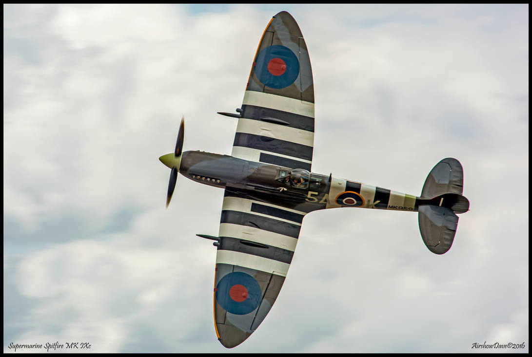 Supermarine Spitfire MK IXc by AirshowDave on DeviantArt