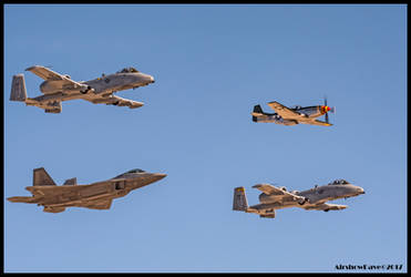 Heritage Flight 2017 Aviation Nation