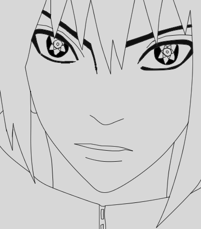 Sasuke Line Trace Sasuke Uchiha Line Art by Ayce104 on DeviantArt