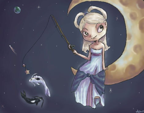 Fishing On The Moon