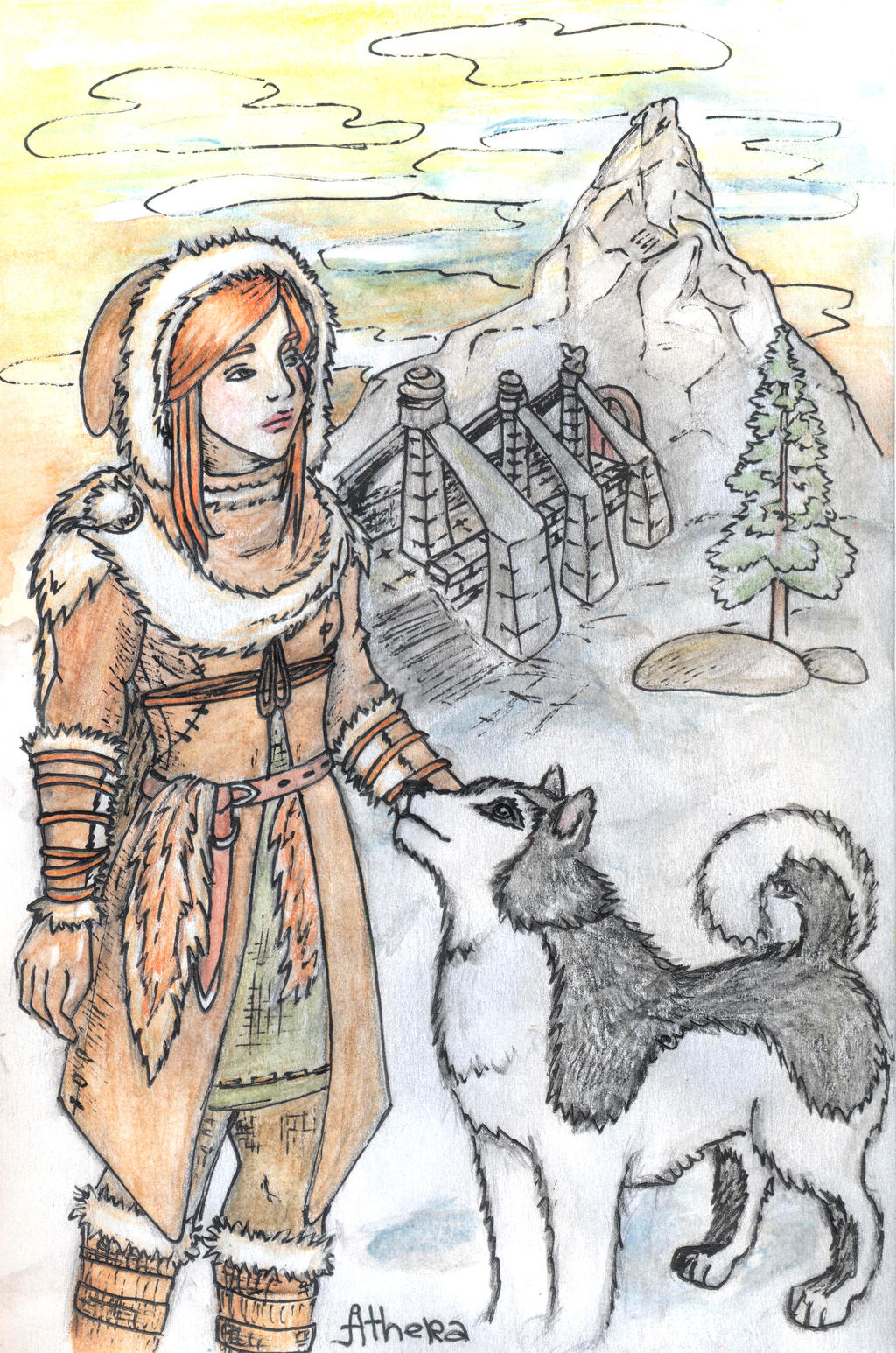 Skyrim fan art by AtheraHob on DeviantArt