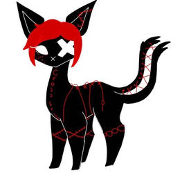 Cross Stitch (shadow cat)