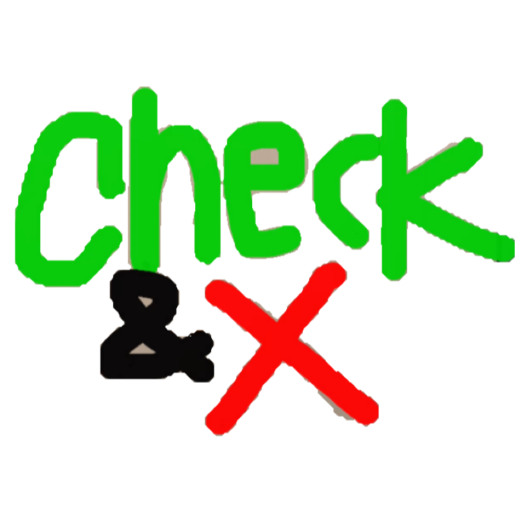 Check and X Logo by LittleKJ20 on DeviantArt