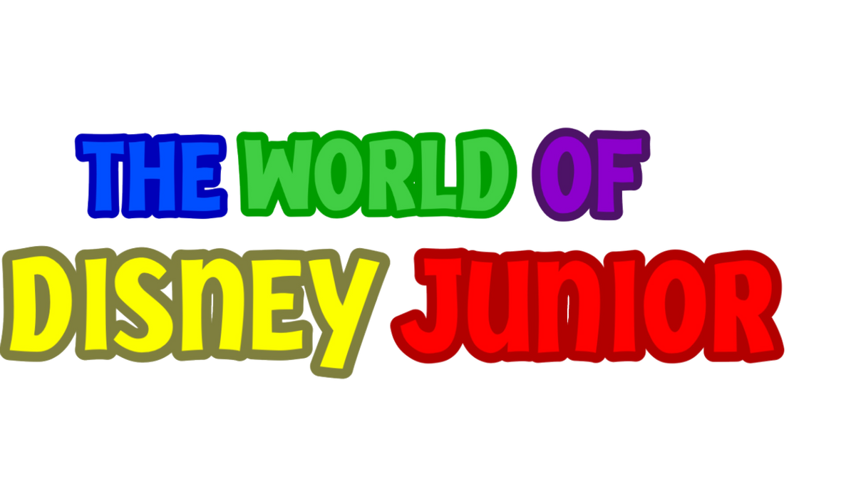 The World of Disney Junior Logo by LittleKJ20 on DeviantArt