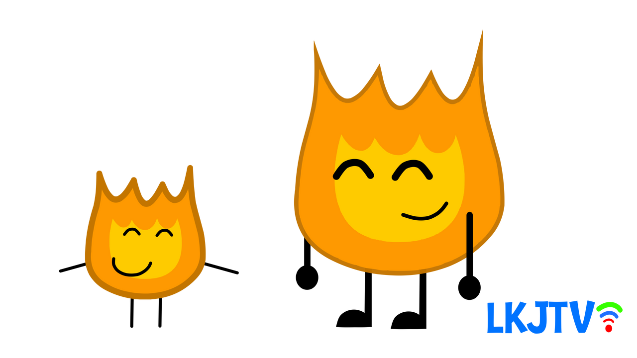 Filely Bfdi BFDI Digital Art - Firey Jr. and Firey by LittleKJ20 on DeviantArt