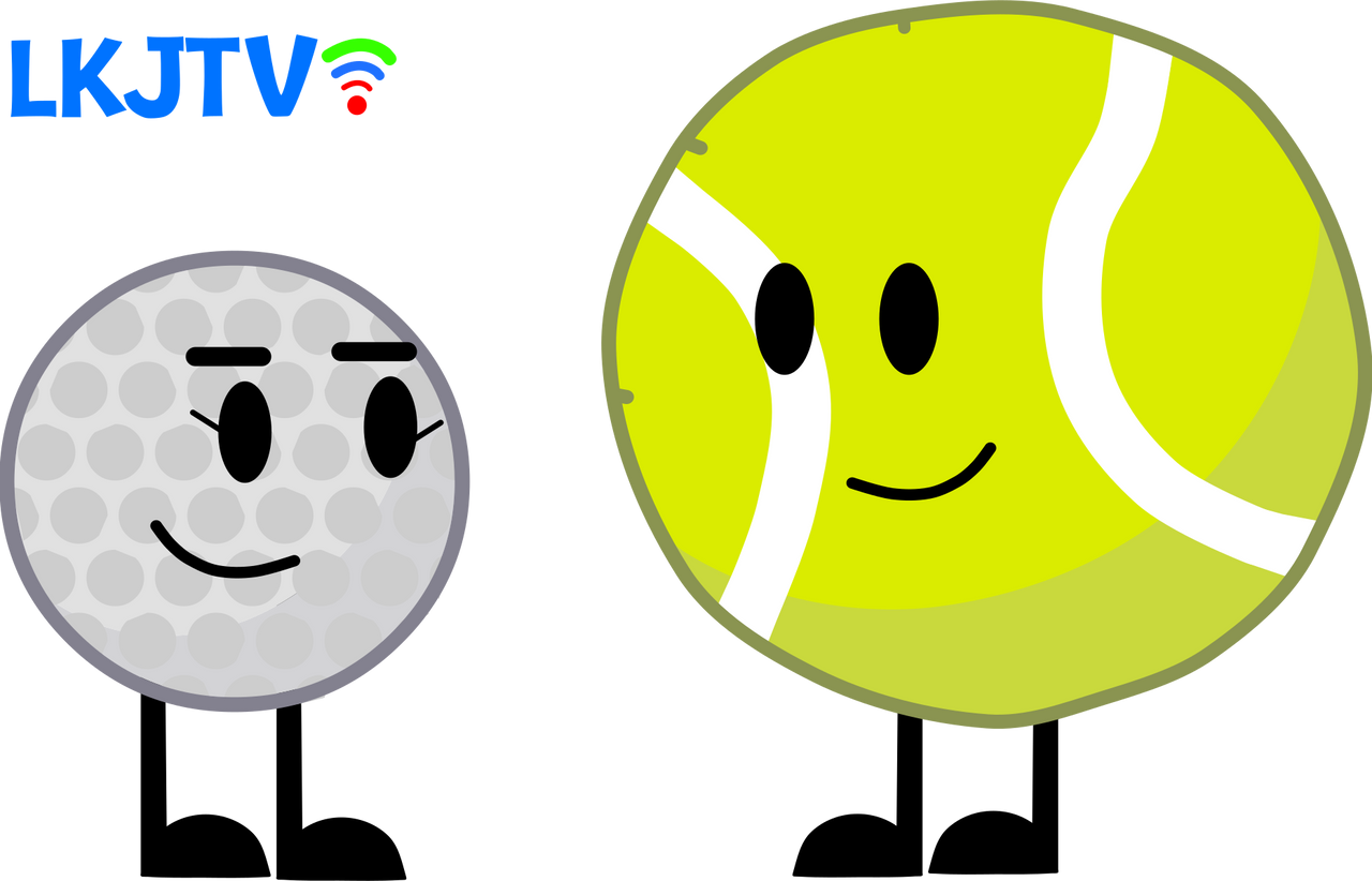 BFDI Digital Art - Golf Ball and Tennis Ball by LittleKJ20 on DeviantArt