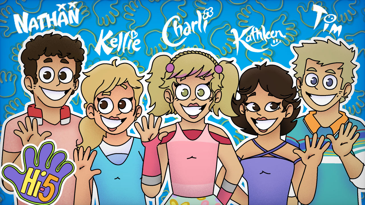 Hi-5 Original Cast Fanart by a friend by LittleKJ20 on DeviantArt
