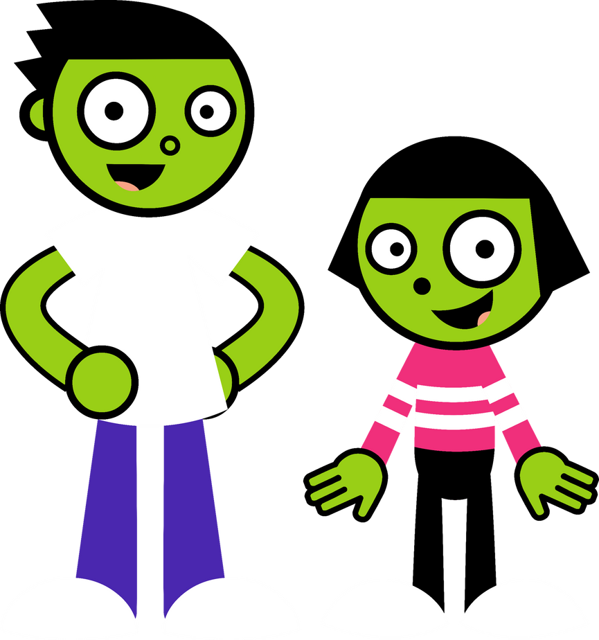 Deviantart 2008 PBS Kids Digital Art - Dash and Dot (2008) by LittleKJ20 on DeviantArt