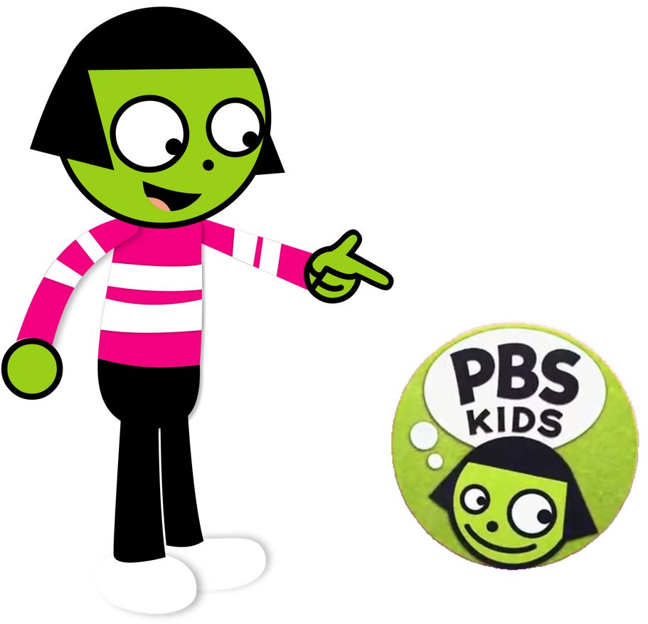PBS Kids Digital Art - Dot's 2008 Logo by LittleKJ20 on DeviantArt