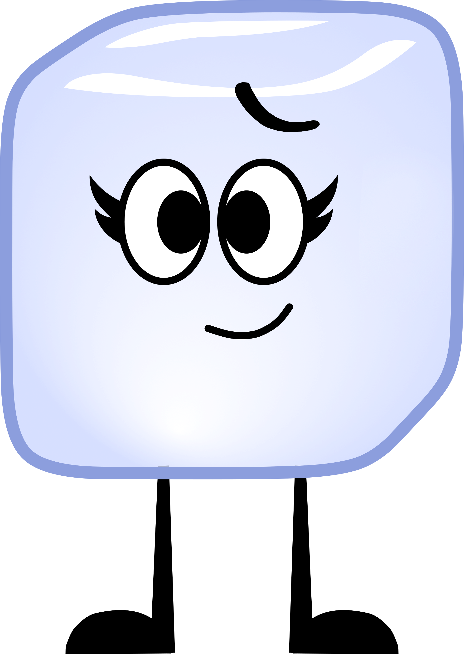 Deviantart Ice Cube BFDI Digital Art - Ice Cube by LittleKJ20 on DeviantArt