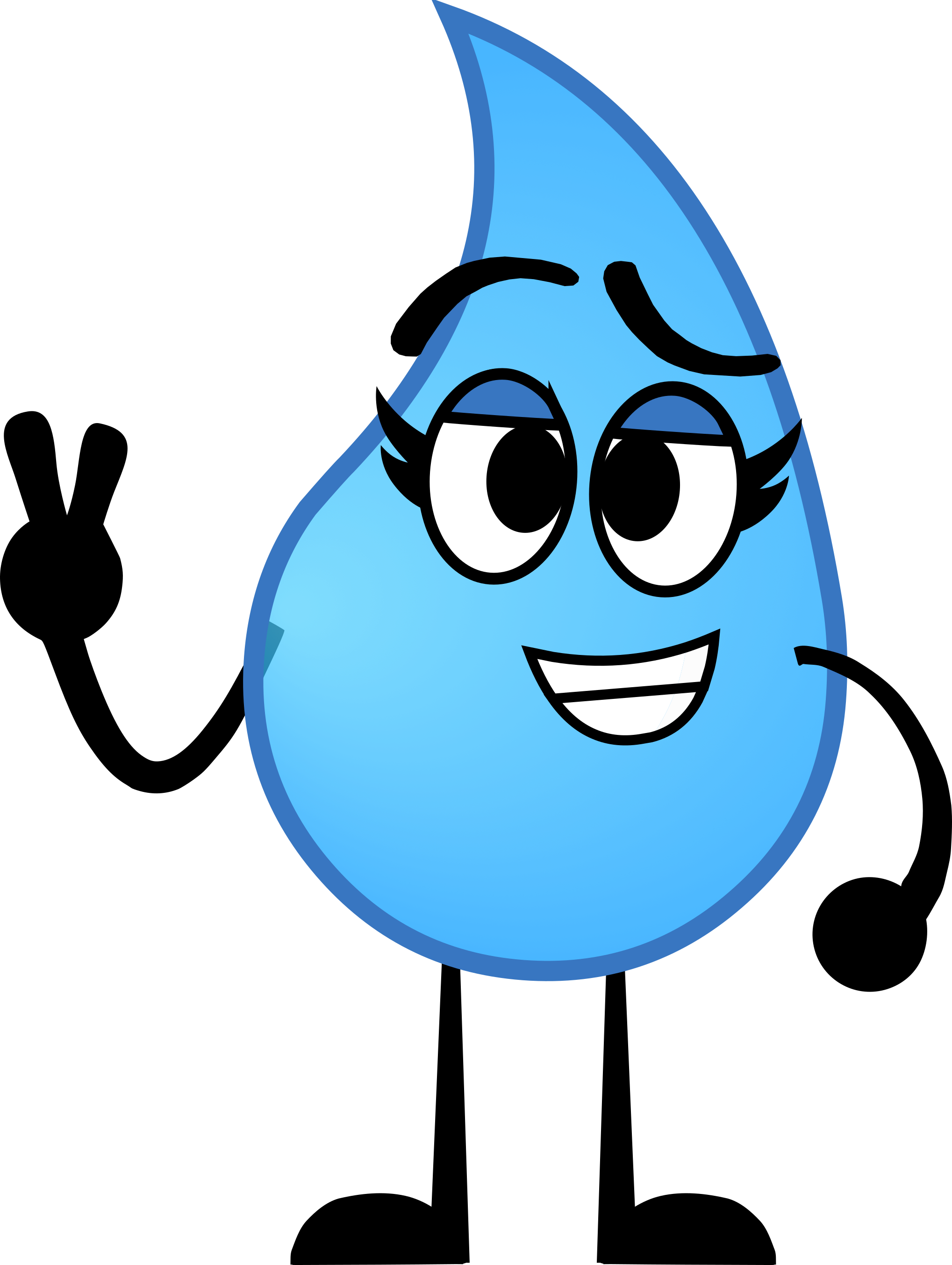 BFDI Digital Art - Teardrop by LittleKJ20 on DeviantArt