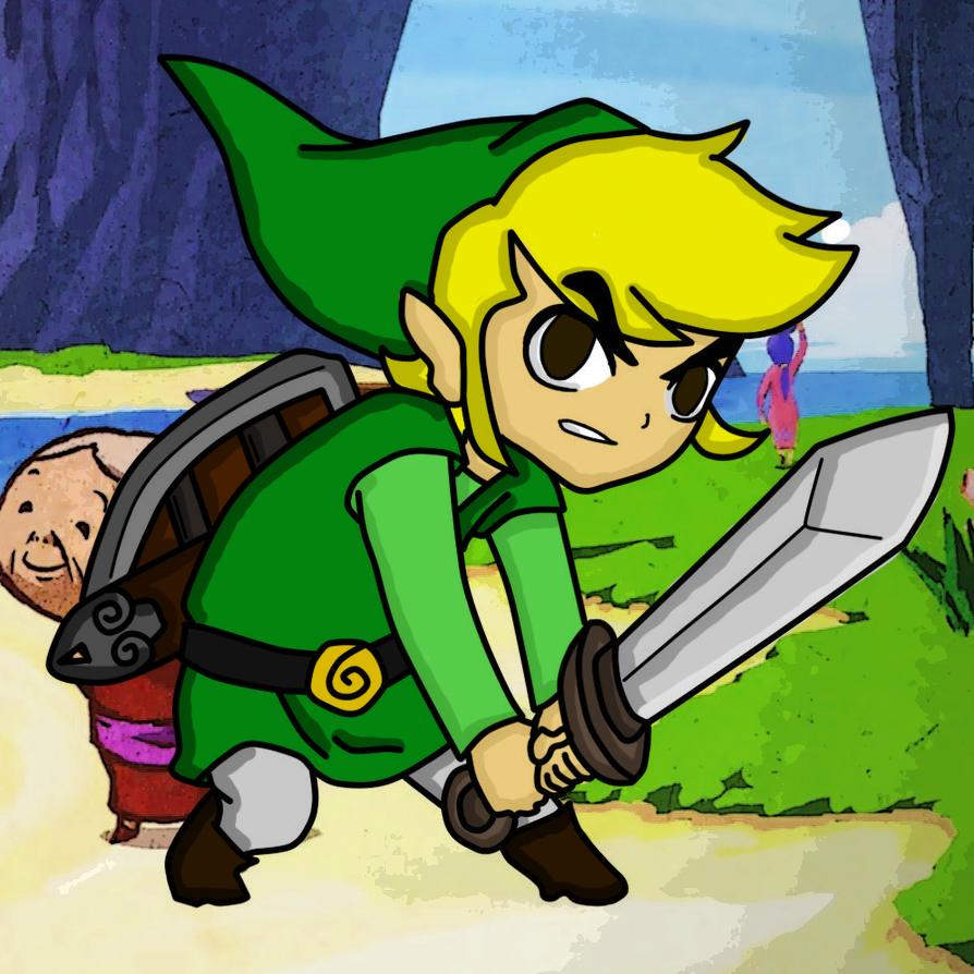 Legend of Zelda: Wind Waker - Link by WoofsGaming on DeviantArt