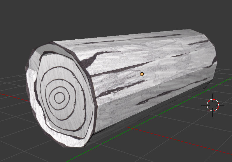 Log Render by TheTeapotTanuki on DeviantArt