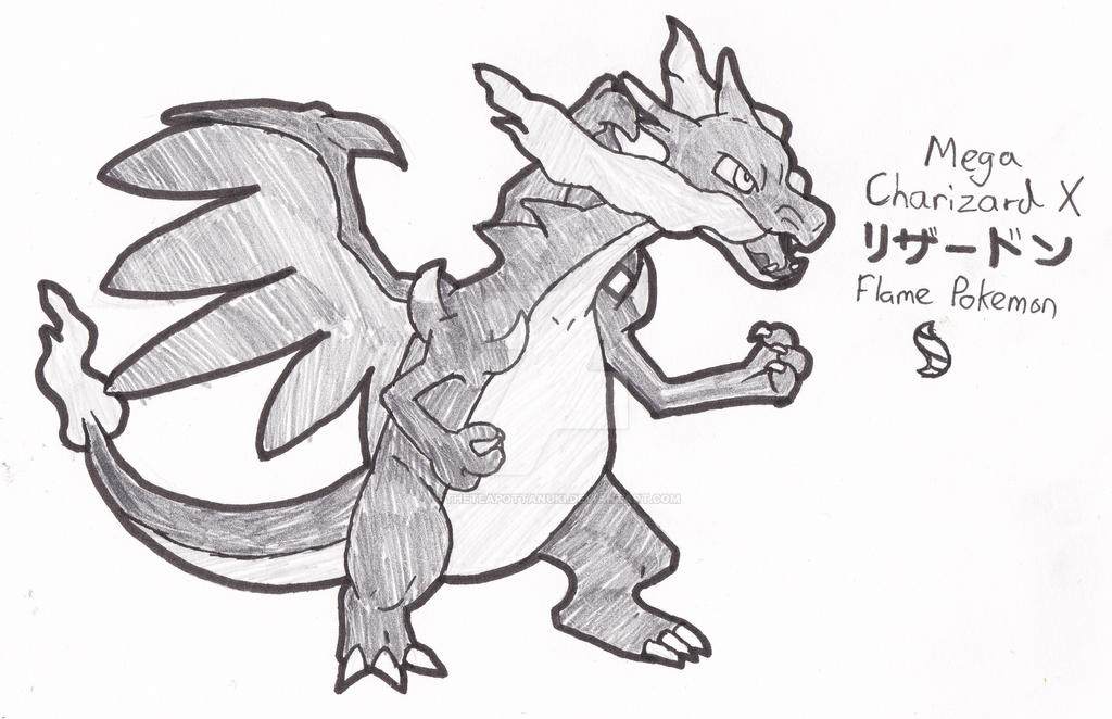 Mega Charizard X by TheTeapotTanuki on DeviantArt